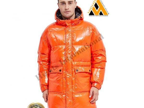 Men's Shinny Puffer Jacket