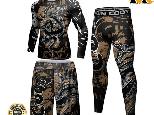 3 pcs Printed Sportwear Yoga Set