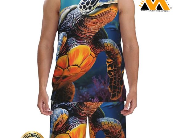 Basketball Jerseys Painted sea turtle Uniform