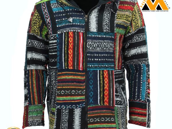 Diamond Pattern Hippy Jacket