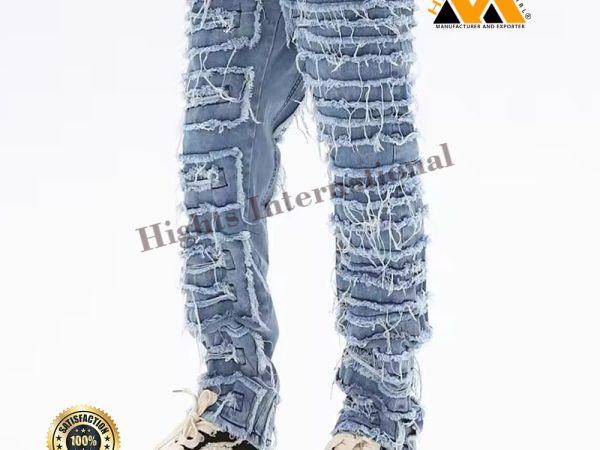 Distressed Men Jeans Trouser