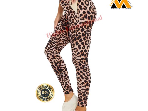 Leopard Women Leggings With Pockets