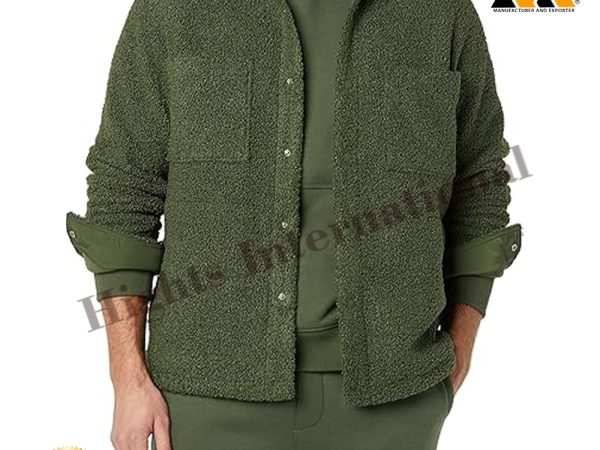 Men's Polyester Sherpa Jacket