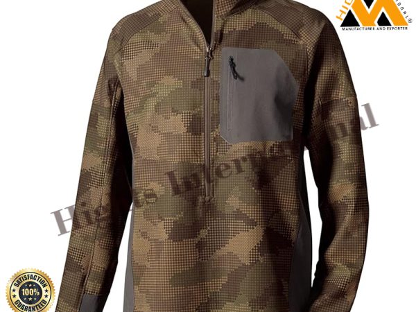 Men's Soft Shell Pullover Jacket