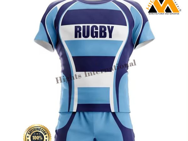 Striped Sport Wear Rugby Uniform