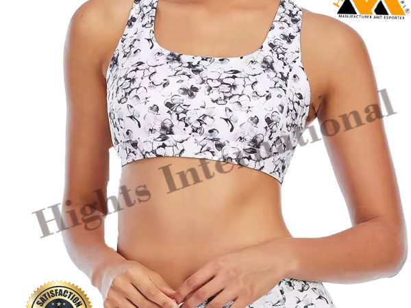 Sublimated Flower Bra Women