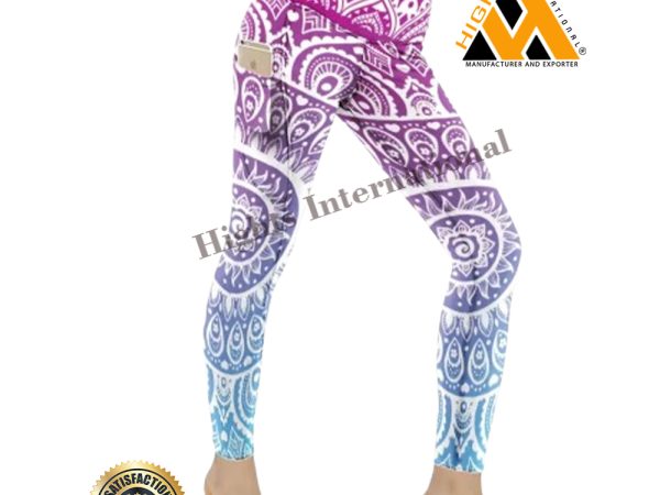 Sublimated Women Yoga Pants