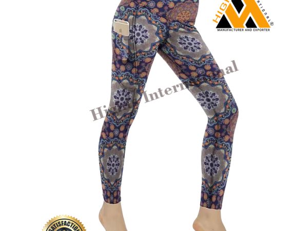 Sublimated Women Yoga Pants