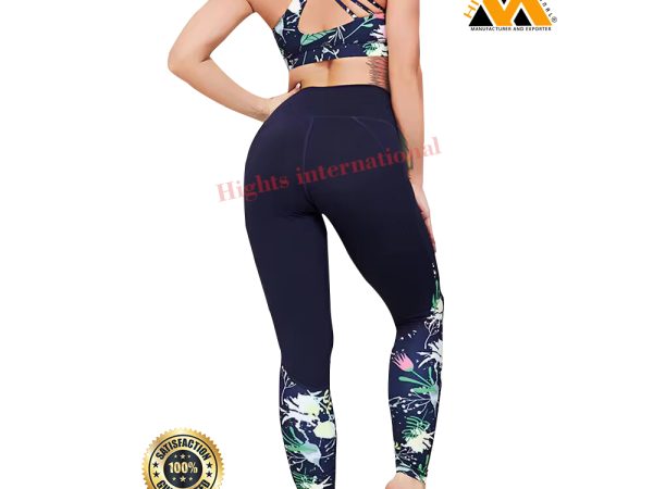 Sublimation Yoga Women Set