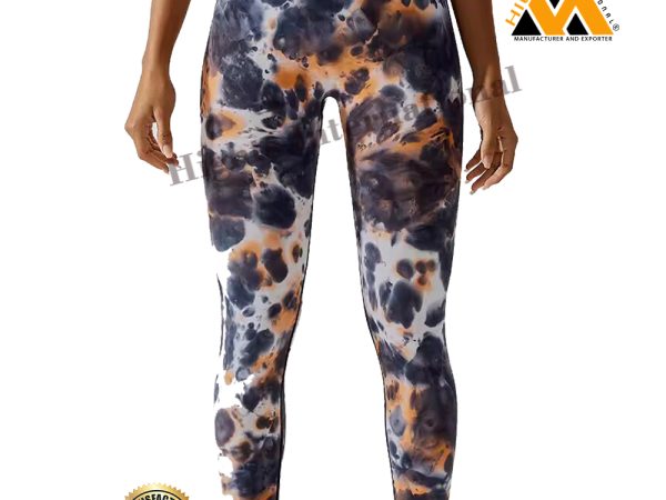 Tie Dye Yoga Pants High Waist