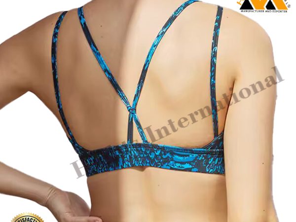 Women Snake Style Fitness Bra