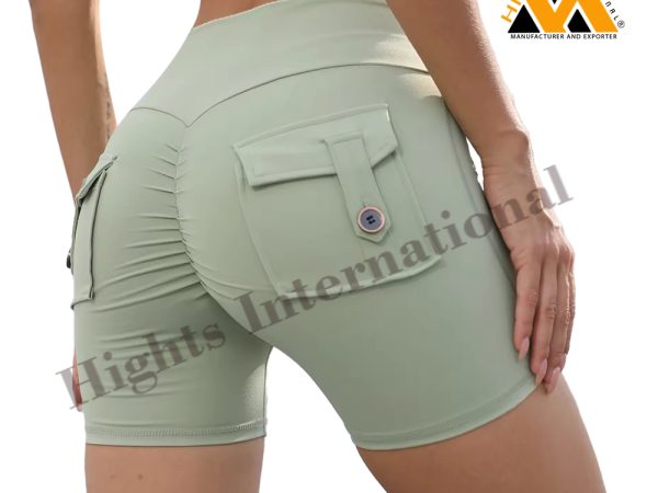 Women Sports Biker Colorful Shorts