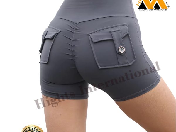 Women Sports Biker Colorful Shorts