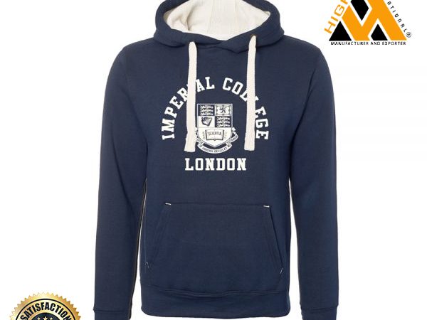 Classic blue men's hoodies